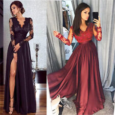 Long Bridesmaid Formal Prom Wedding Party Vestido Mulheres Vestidos de Baile de Noite comprar usado  Enviando para Brazil