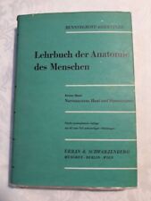 Lehrbuch anatomie menschen gebraucht kaufen  Burgstädt