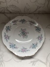 Lindo prato de bolo COLCLOUGH porcelana floral vintage SHABBY CHIC colecionável comprar usado  Enviando para Brazil