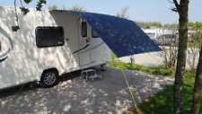 Used, Universal sun canopy awning Caravan 240cm x 300cm SILVER GREY WILD EARTH for sale  ELLESMERE PORT