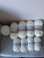 Balls cream yarn for sale  BRAINTREE