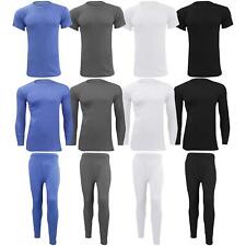 Conjunto de roupa íntima masculina térmica longa Johns top camiseta parte inferior manga completa comprar usado  Enviando para Brazil