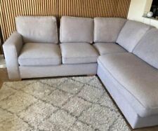 Shaped corner sofa for sale  WORTHING