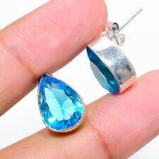 Swiss blue topaz for sale  Shipping to Ireland