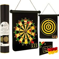 Used, 2in1 Magnetic Dartboard Roll Up 6 Magnet Darts Game Wicked Gizmos - Dart Board for sale  Shipping to South Africa