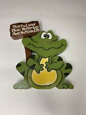 Frog sign painted for sale  Prescott