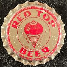 RED TOP CORK LINED BEER BOTTLE CAP RED TOP BREWING CINCINNATI OHIO OLD OH CROWNS for sale  Shipping to South Africa