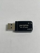 Periphia AC1300M Wireless AC Mini USB Adapter Network Dongle Wi-Fi 2.4G + 5G, used for sale  Shipping to South Africa