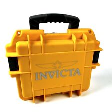 Usado, Estuche de almacenamiento para reloj Invicta 3 ranuras - amarillo - nuevo segunda mano  Embacar hacia Argentina