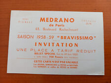 Carte invitation cirque d'occasion  La Tranche-sur-Mer