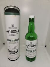 Used, Empty Laphroaig scotch bottle.       REDUCED for sale  Shipping to South Africa