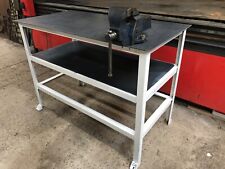 Steel work bench for sale  LOUGHBOROUGH
