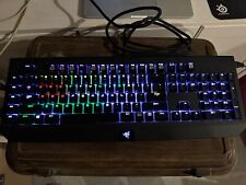 Teclado para jogos Razer BlackWidow Chroma (RZ03-0122) multicolorido + mouse GRÁTIS comprar usado  Enviando para Brazil