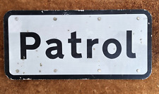 Patrol franco plate for sale  NORWICH