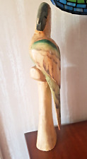 Wooden carved parrot for sale  SHREWSBURY
