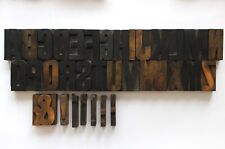 Wooden letterpress printing for sale  LEEDS