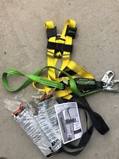 Miller Fall Protection Contractor Safety Construction Harness W/ Back Support , used for sale  Athens