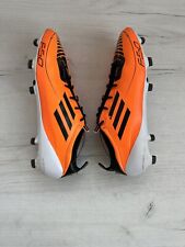 Adidas F50 Adizero FG Rare Orange Football Cleats Soccer Boots US9 1/2 UK9  for sale  Shipping to South Africa