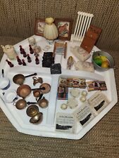 HUGE LOT OF VINTAGE DOLLHOUSE MINIATURE ACCESSORIES  50 Pcs! for sale  Shipping to South Africa