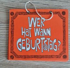 Vintage geburtstagskalender 19 gebraucht kaufen  Deutschland