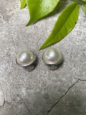 Orecchini perla clip usato  Milano