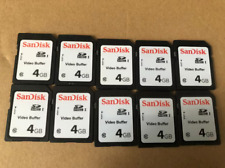 Usado, 10 peças Sandisk 4GB CARTÃO SDHC comprar usado  Enviando para Brazil