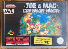 Joe & Mac Caveman Ninja Super Nintendo SNES PAL in Verpackung mit Anleitung comprar usado  Enviando para Brazil