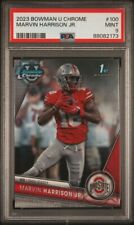 2023 Bowman University Chrome Marvin Harrison Jr cartão de novato RC #100 PSA 9 comprar usado  Enviando para Brazil