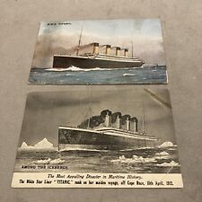 Titanic postcards p95 for sale  GRAVESEND