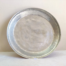 Vintage Hand Hammered Brass Large Plate Dishes Collectible Props Z 103 for sale  Shipping to South Africa