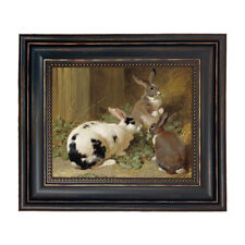 Three rabbits framed for sale  Dover