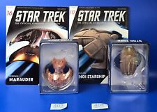 Eaglemoss Star Trek FERENGI MARAUDER & FERENGI STARSHIP w/ Magazines for sale  Shipping to South Africa