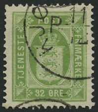 Dienstmarken 1881 gelbgrün gebraucht kaufen  Gettorf