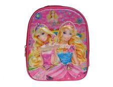 Usado, Bolsa/mochila escolar 3D desenho animado princesa (rosa/rosa escuro) para crianças comprar usado  Enviando para Brazil