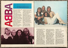 Abba 1979 page for sale  CHESTERFIELD