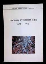 Travaux recherches 1976 d'occasion  France