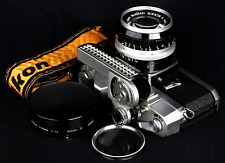 Kit de lentes e medidores Nippon Kogaku Nikkorex F filme 35mm SLR c/w Nikkor-S 50mm f/1.4 comprar usado  Enviando para Brazil