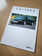 Opel Calibra booklet #2 brochure Opel for sale  Shipping to South Africa