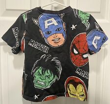 Camiseta Marvel Avengers H&M EUA Tamanho 3/4 T Criança Homem de Ferro, Hulk, Capitão A e ASM comprar usado  Enviando para Brazil