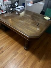 brown wood table for sale  Sterling Heights