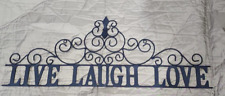 love laugh wall decor for sale  Blue Springs