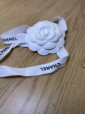 Chanel camellia ribbon for sale  LONDON