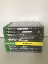 Xbox One Games Bundle Street Fighter, Cyberpunk, Ryse Son Of Rome… 9 Video Games for sale  Shipping to South Africa