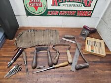 K284- Vintage Woodworking Tools & Parts -Scorps, Drawknife, Bits, Etc, used for sale  Shipping to South Africa