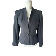 SASSOON Womens Vintage Gray Wool Blazer Size 8, used for sale  Shipping to South Africa
