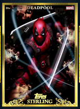 ⭐TOPPS MARVEL COLLECT DEADPOOL TAKEOVER 24 PLATINA PURA - CARTÃO LENDÁRIO DOURADO⭐ comprar usado  Enviando para Brazil