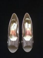 Taupe satin bridal for sale  LYTHAM ST. ANNES