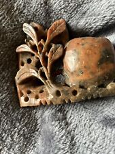 Old carved soapstone for sale  COLCHESTER