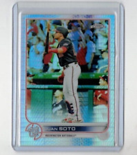 JUAN SOTO 2022 TOPPS CHROME PRISM REFRACTOR #129 (E) for sale  Shipping to South Africa