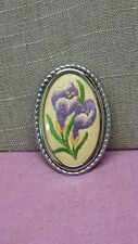 Vintage embroidered crocus for sale  COVENTRY